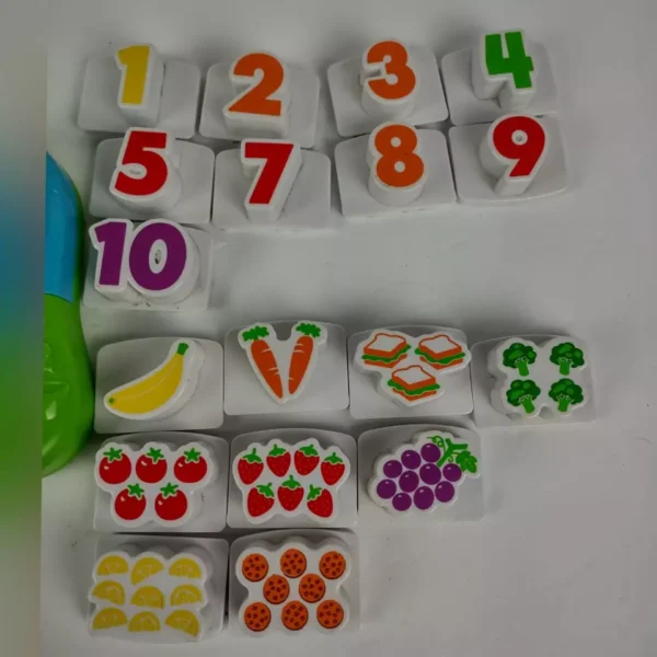 Magnetic Fridge Number LeapFrog Fridge Phonics Scout Picnic Basket Magnetic Numbers (Random color) - Image 4