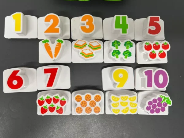 Magnetic Fridge Number LeapFrog Fridge Phonics Scout Picnic Basket Magnetic Numbers (Random color) - Image 10