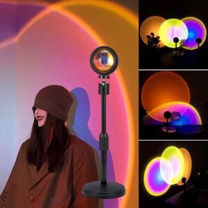 Remote Sunset Projector Lamp | Sunset Projection Lamp | Spacenight Sunset Lamp Projector