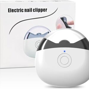Electric Automatic Nail Clipper | Electric Baby Nail Clippers with Light | Rechargeable Nail Clippers with Catcher