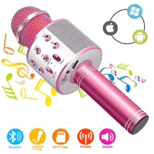 Bluetooth Handheld Karaoke Speaker | KTV Party for Android | Wireless Bluetooth Karaoke Speaker