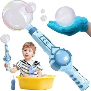 Amusing Toy Elastic Smog Bubble Machine | Bubble Water Bubble Wand Heart Toy