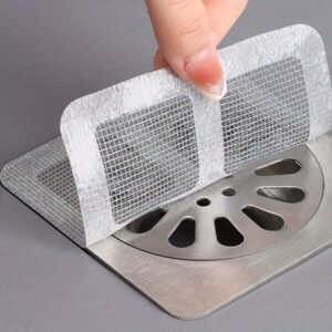 Pack Of 4 Multifunctional Sticker Drainer Net | Window Screen Repair Patches | Screen Covering up Holes DIY Repairment