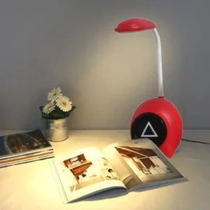 (1 PCs )Squid Game Usb Reading Table Lamp |  1PC LED Night Light for Desk or Bedside | Fun Reading Light for Kids & Collectors