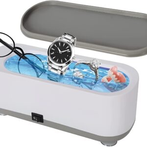 Ultrasonic Cleaner Jewelry Watch Eye Glasses Ring Makeup Brush Cleaning Machine | Deep Cleaning Machine for Glasses and Accessories