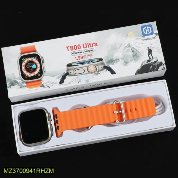 T800 Ultra Smart Watch | Waterproof Smartwatch for Android & iOS | Fitness Tracker with Bluetooth Calling Watch - Image 4