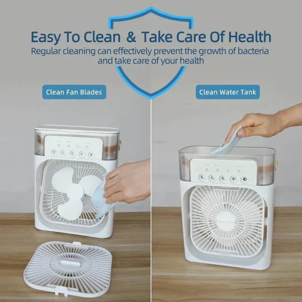 Portable Air Conditioner Fan | Personal Cooling for Home or Travel | Cool Air On the Go - Image 6