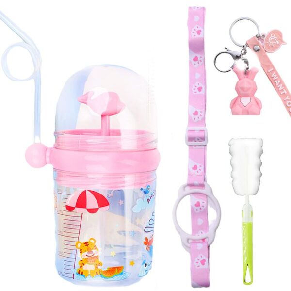 Whale Spray Sippy Cup – Cute & Interactive Water Bottle for Toddlers |  Colorful, Fun, and Easy-to-Use Sippy Bottle - Image 3
