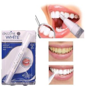Dazzling White - Instant Whitening Teeth Pen - Remove Teeth Stains, Spots Hygiene - Teeth Cleaning Pen - Teeth Whitener