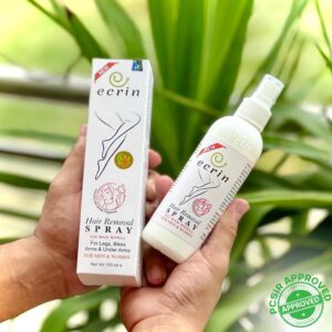 Ecrin Hair Remover Spray |  Painless Hair Removal for Smooth Skin | Gentle & Effective Solution for Hair Removal