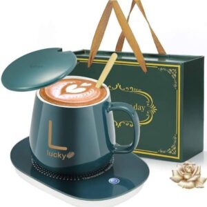 Stay Hot Electric Coffee Mug | Electric Heated Coffee Mug | Temperature Controlled Electric Heated Coffee Mug