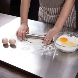 Stainless Steel Cutting Board | Durable Rolling Pins for Baking Kitchen