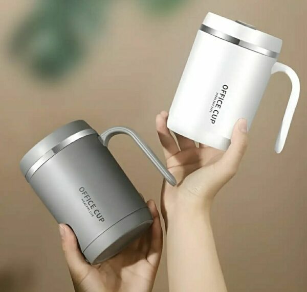 Stainless Steel Coffee Mug | Insulated and Travel-Ready |  Insulated Coffee Mug With Handle | Premium Clear Cap Mug With Lid For Coffeemilk 500 Ml