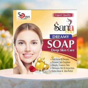 Pack of 7 – Sana Gold Magic Soap | Whitening & Skin Repair Soap for All Skin Types |  Guaranteed Results |Best Quality Soap For Skin Care
