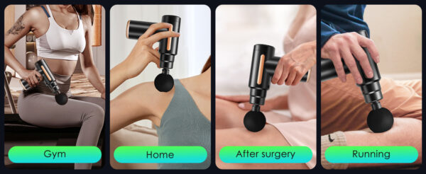 Deep Tissue Massage Gun | Powerful Handheld Percussion Massager for Pain Relief & Muscle Recover |  Portable Muscle Relief and Relaxation Tooly | - Image 9