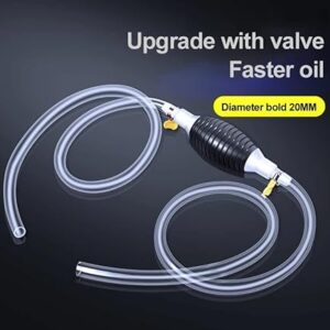 Multifunctional Fuel Transfer Kit - Multifunction Liquid Sucker Pump - Manual Fuel Transfer Pump (1Meter)