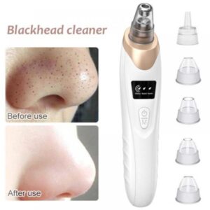Face Vacuum Suction Blackhead Remover – Electric Pore Cleaner for Deep Facial Cleansing - Pore Cleaner for Clear Skin and Acne Treatment