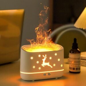 Flame Design Humidifier Essential Oil Diffuser | Flame Design Humidifier Essential Oil Diffuser