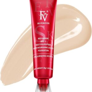 FV Waterproof Foundation - Long-Lasting Makeup for for Oily/Normal Skin -  Medium Coverage & Oil-Free