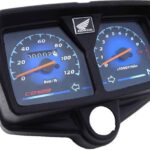 Premium All-Black Speedometer for CG125 & Honda 125cc Motorcycles | Stylish & Accurate Bike Meter