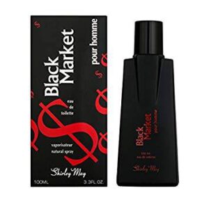 Shirley May Black Market Eau De Parfum 100ml – Long-Lasting Masculine Fragrance for Men | Bold & Seductive Scent