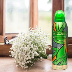 Rasasi Romance Deodorant Body Spray for Women – 200ML (Original) | Long Lasting Floral & Fruity Fragrance