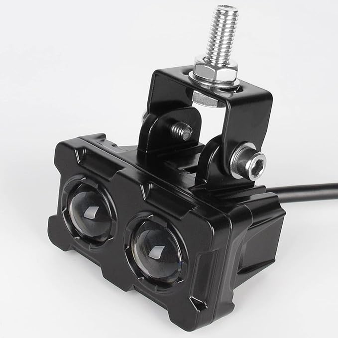 Motorcycle Robot Dual Colour LED Work & Driving Lights | 5000K–6500K Two-Color Headlights & Fog Lamps - Image 9