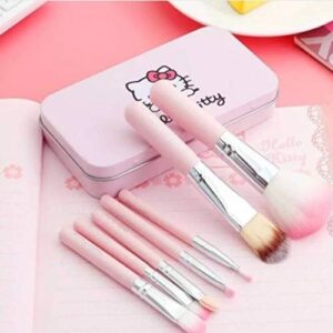 Cute 7-Piece Makeup Brush Set | Foundation, Powder & Eyeshadow Brushes for Flawless Application