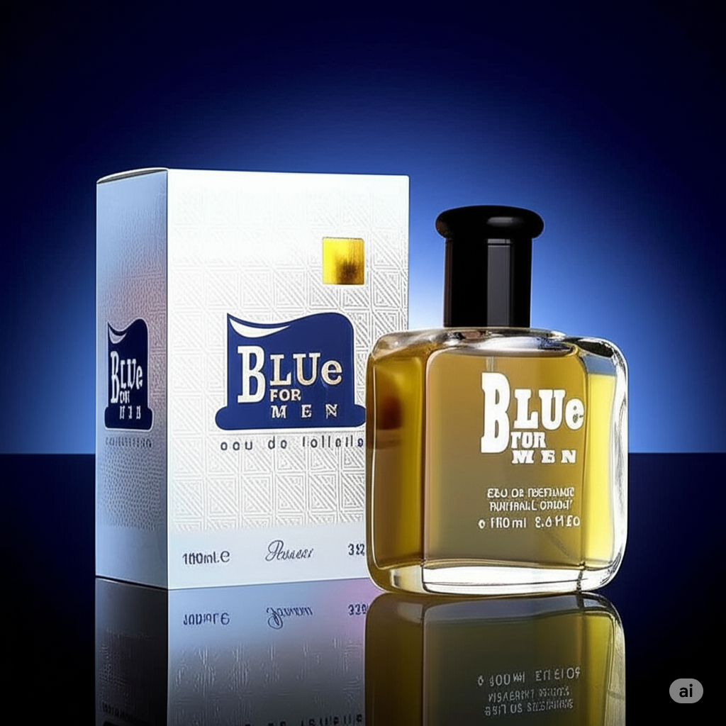 Blue For Men Perfume – 100ml | Classic Eau De Parfum | Invigorating Fresh Scent for the Modern Gentleman | Long-Lasting Men’s Fragrance - Image 6