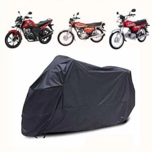 Bike Cover Dust & Water Proof Universal for 70cc & 125cc | Scratch & Rust Protection | Durable Motorcycle Body Cover (Random Color)