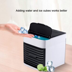 Mini air conditioning cooling fan multifunction usb new household portable air conditioner humidifier strong wind | Portable Fan | portable air cooler (Usb Operated) (Random Color)