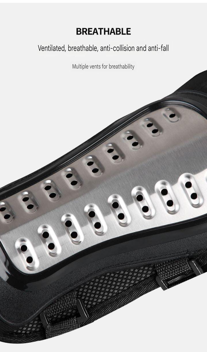 4 Pcs Motorcycle Elbow & Knee Pads for Men | Stainless Steel Off-Road Protective Gear | Anti-Fall Riding Armor for Motorbike & Motocross - Image 14