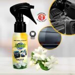 Klink Dashboard Polish 70ml – Motia, Jasmine & Rose Fragrance | Car & Bike Dashboard Shine Spray | Long-Lasting Gloss and Protection