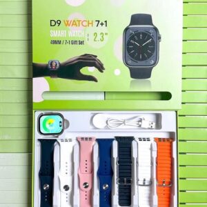 D9 Ultra Smart Watch Series 9 | 2.09" HD Display | Bluetooth Calling | 7 Straps | Fitness Tracker Smartwatch for Android & iPhone