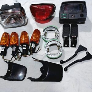 CD70cc & All China Bikes Complete Package | Full Bike Upgrade Combo | Lights, Indicators, Horn, Switch & Accessories Set