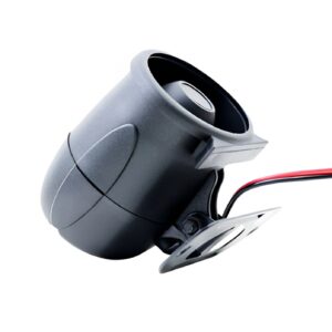 Car Anti-Theft Horn Siren 12V | High Decibel Intelligent Alarm Speaker | Tweeter Voice Siren for Car, Bike, and Security Systems