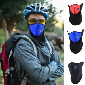 Winter Windproof Half Face Bike Mask for Men & Women | Motorcycle Riding Mask | Breathable Thermal Protection Face Cover