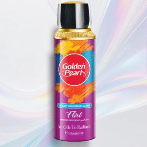 Golden Pearl Romance Body Spray | Long Lasting Deodorant Body Spray for Women | Premium Fragrance Mist – 200ml