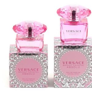 (2 Piece) Versace Bright Crystal EDP Perfume for Women | Premium Long Lasting Fragrance | Elegant & Fresh Floral Scent | Best Quality Perfume Gift Set