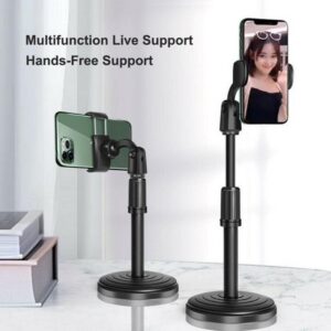 Multifunction Mini Mobile Tripod Stand | Adjustable Height & Angle Phone Holder for Smartphones