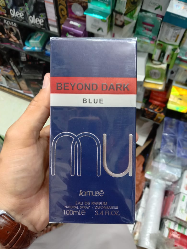 Beyond Dark Blue Perfume for Men – 100ml | LA MUSE Eau De Parfum | Long-Lasting Woody & Fresh Scent | Original Premium Perfume for Men - Image 4