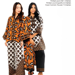 Alkaram Lawn Unstitched 3-Piece Suit – Summer Collection 2025 Vol. 1 | Premium Lawn Fabric for Women | Elegant Casual Wear