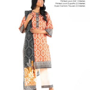 Alkaram Lawn Unstitched 3-Piece Suit – Summer Collection 2025 Vol. 1 | Premium Lawn Fabric for Women | Elegant Casual Wear