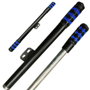 Single Side Open Safety Guard Stick for CD 70cc | Fancy Rod Openable Crash Guard, Premium Quality (Random Color)