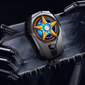 SL09 Practical Phone Cooler Fan | Smart Digital Display, Rear Radiator, Fast Cooling for Smartphones (Random Color)