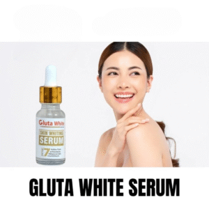 Gluta White Face Glowing Serum – 30ml | Glutathione Brightening Serum | Hydrating, Whitening & Anti-Aging Facial Serum