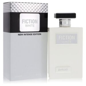 Fiction White EDP 100ml by La Muse (Latafa) | Original Long-Lasting Perfume for Men | Premium Arabic Eau De Parfum