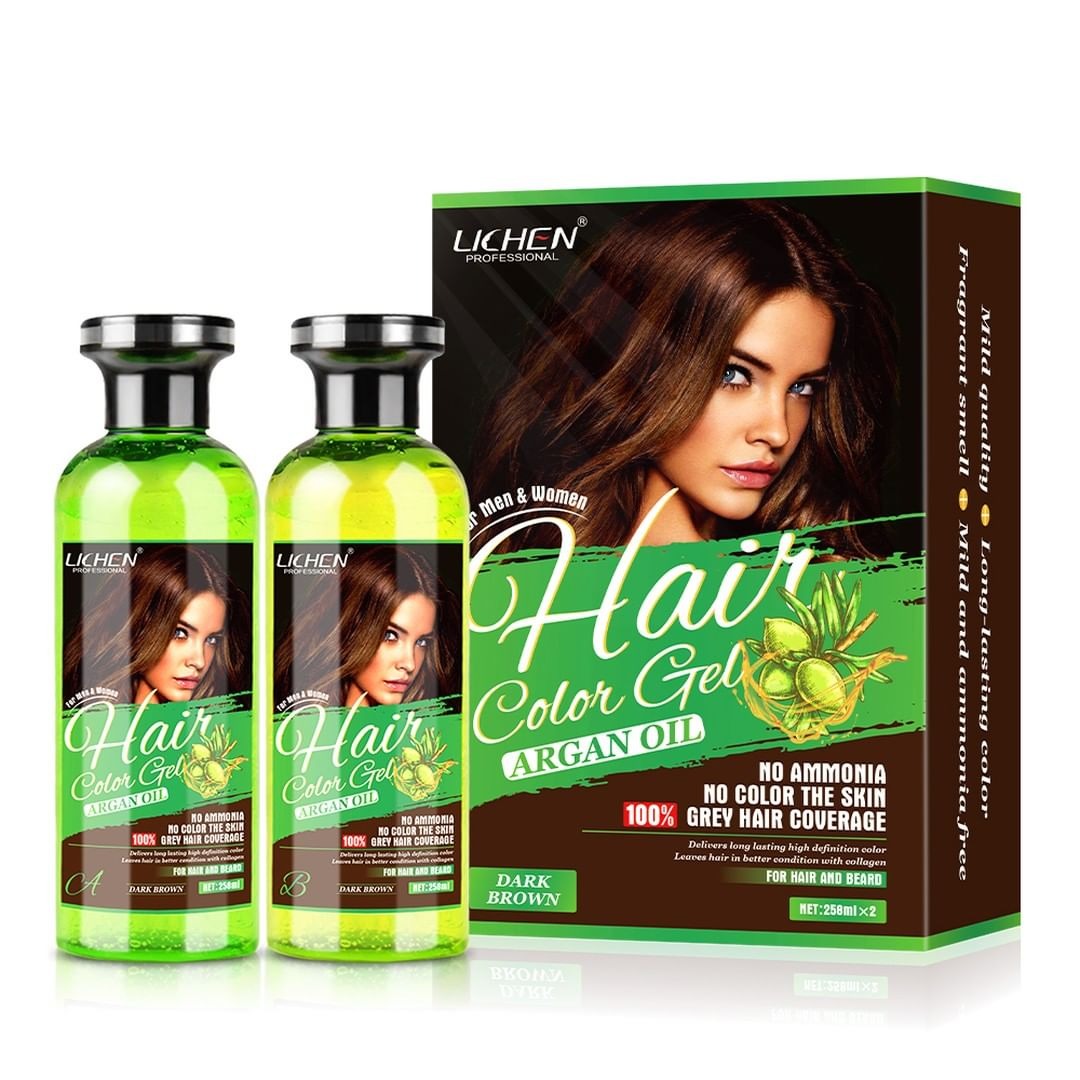 Hair Color Gel – 250ml | Long-Lasting Natural Hair Dye | Smooth Coverage, Radiant Shine & Easy Application | Ammonia-Free Hair Color for Men & Women