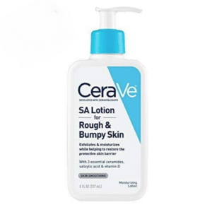 CeraVe SA Lotion for Rough & Bumpy Skin – 237ml | With Salicylic Acid, Lactic Acid, Hyaluronic Acid & Vitamin D | Exfoliating & Moisturizing Lotion
