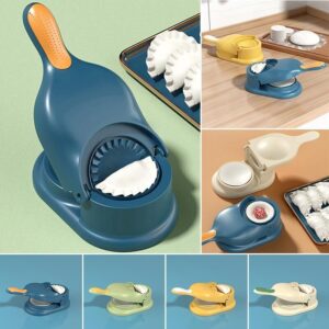 2-in-1 Dumpling Maker & Wrapper Press Tool – Food-Grade, Manual Mold for Easy Dumpling, Wonton, Ravioli, Empanada – Labor-Saving Kitchen Gadget (Random Color)